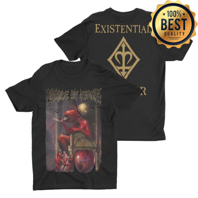 Official Night Shift Merch Indie Merch Store Cradle Of Filth - Existence Is Futile Close Up Attractive Shirt NightShiftMerch IndieMerchStore