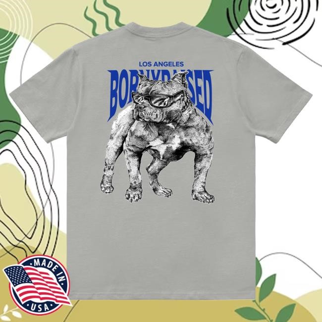 Official Born X Raised Merch Store Shop Dogg Pound Popover Shirt: Grey BornxRaised