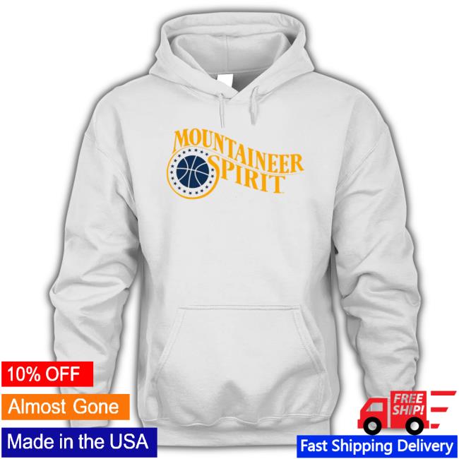Homefield Merch Wvu Basketball Mountaineer Spirit Ringer Tee
