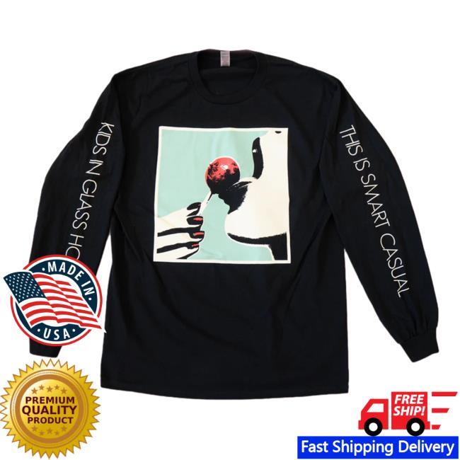 Official Kids In Glass Houses Merch Smart Casual Artwork Long Sleeve T Shirt