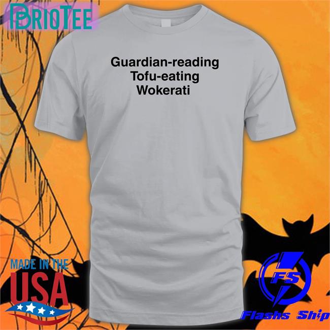 Guardian Reading Tofu Eating Wokerati Long Sleeve T Shirt