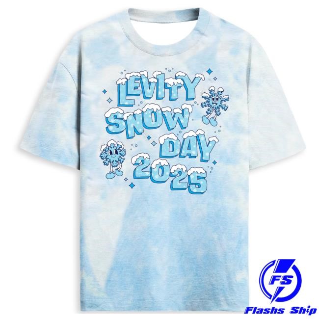 Official Levity Merch Store Levity - Snow Day 2025 - Tie Dye Tees