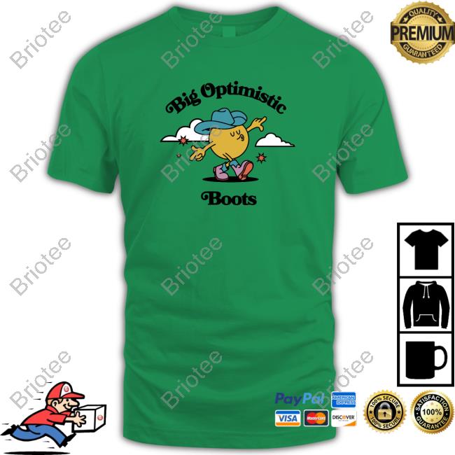 Sam Ryder Merch Big Optimistic Boots Shirt