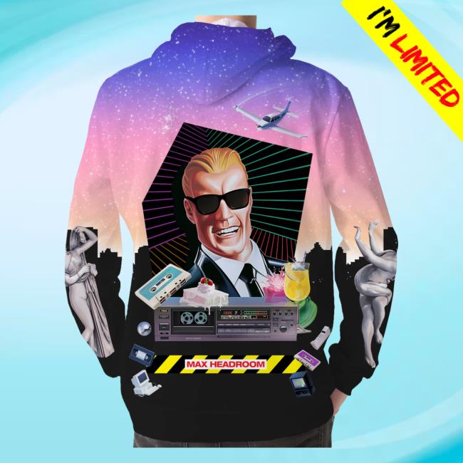 Official Vapor95 Clothing Store Max Headroom Sweatshirts 3D All Over Print