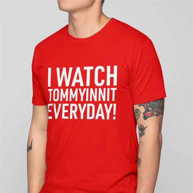 I Watch Tommyinnit Everyday Long Sleeve T Shirt