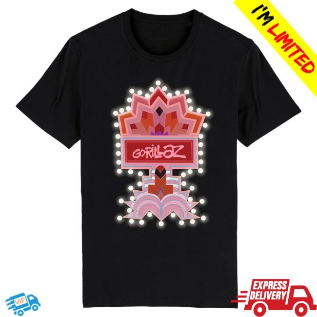 Official Gorillaz Merch Phantom Tees