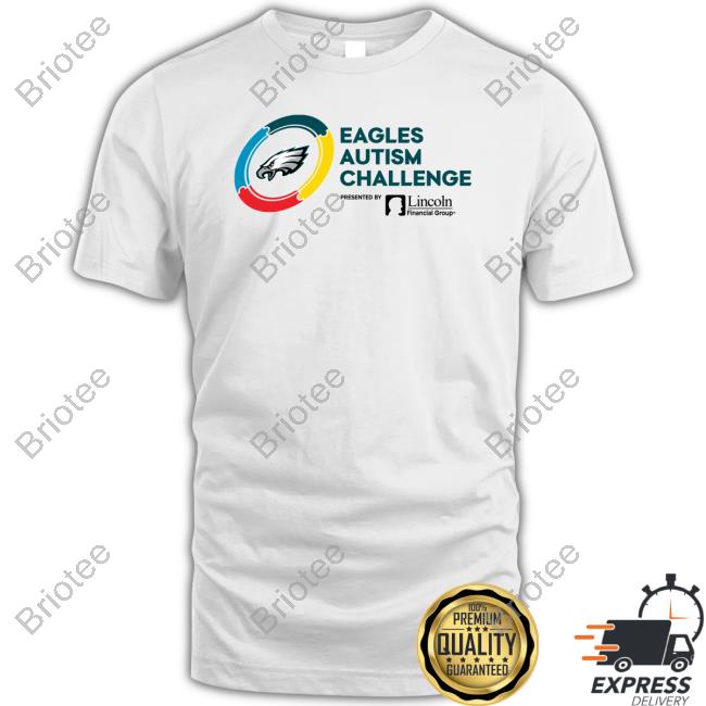 Official Eagles Autism Challenge Long Sleeve T-Shirt