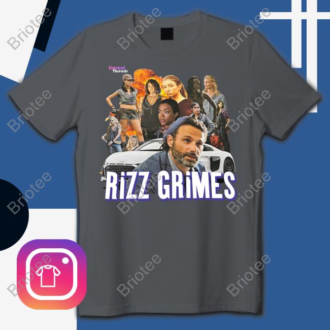 Rizz Grimes T-Shirt Unreal Threads Merch Ricksprickk