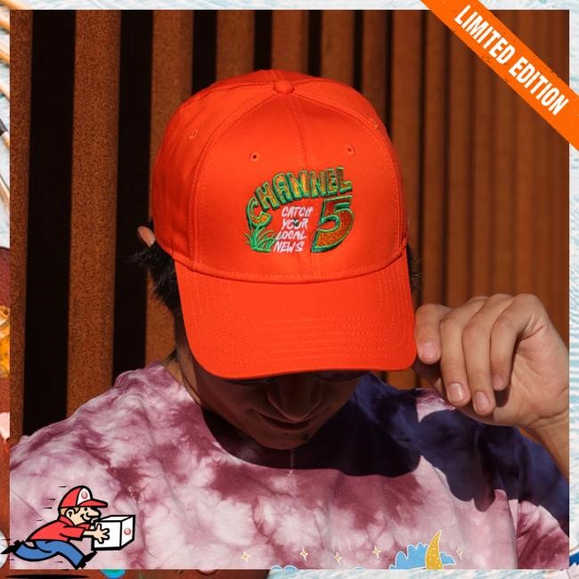 Official Channel 5 Merch Shop Store Channel 5 Catching | Orange Cap Channel5