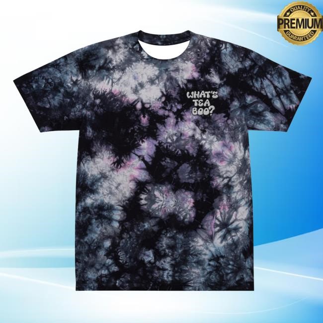 Keke Palmer "What's Tea, Boo?" Tie-Dye Short Sleeve Tee