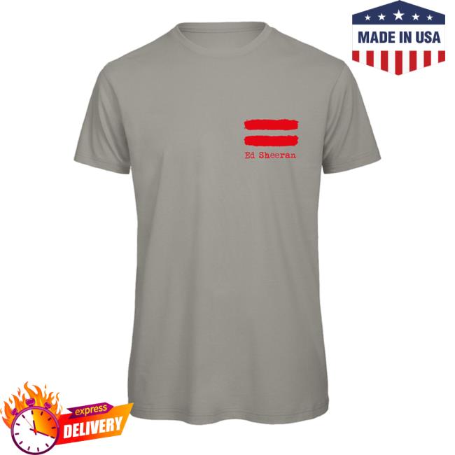 Ed Sheeran Merch Sunshine And Flowers Shirt