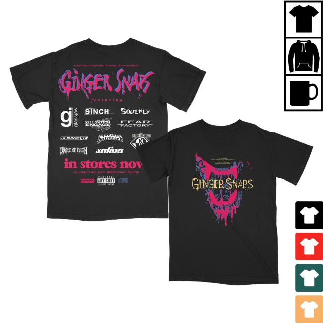 Official Studiohouse Designs Ginger Snaps Soundtrack Shirts