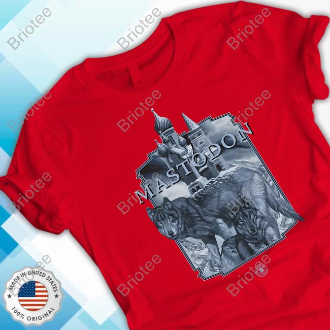 Official Mastodon Merch Hushed Wolf Clothing Plus Size Official Mastodon Hushed Wolf T Shirt