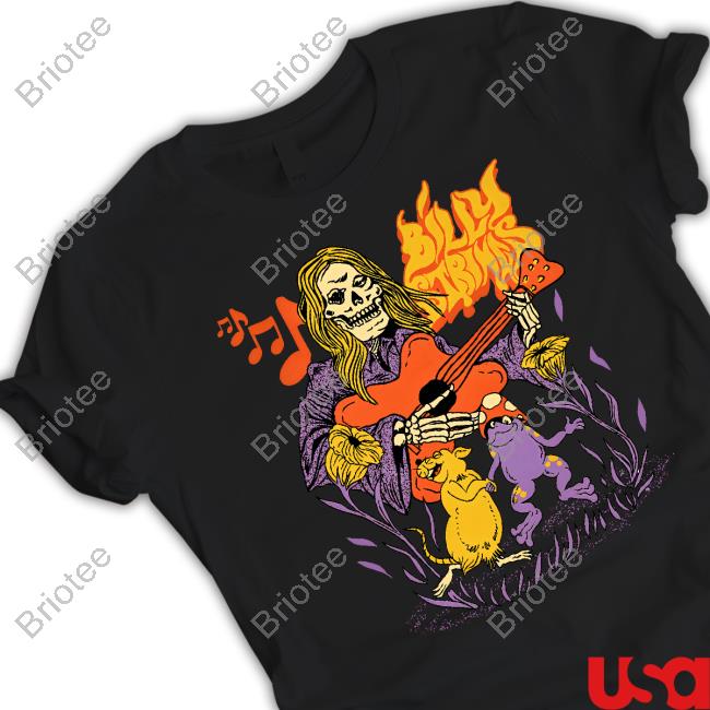 Billy Strings Merchandise Summer 2023 #8 Skeletar Shirts