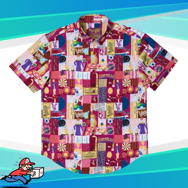 Rsvlts Store Clothing The Wonderful World Of Willy Wonka Shirts