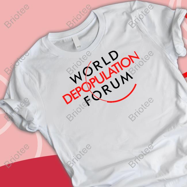 World Depopulation Forum Tee Shirt Liz Churchill