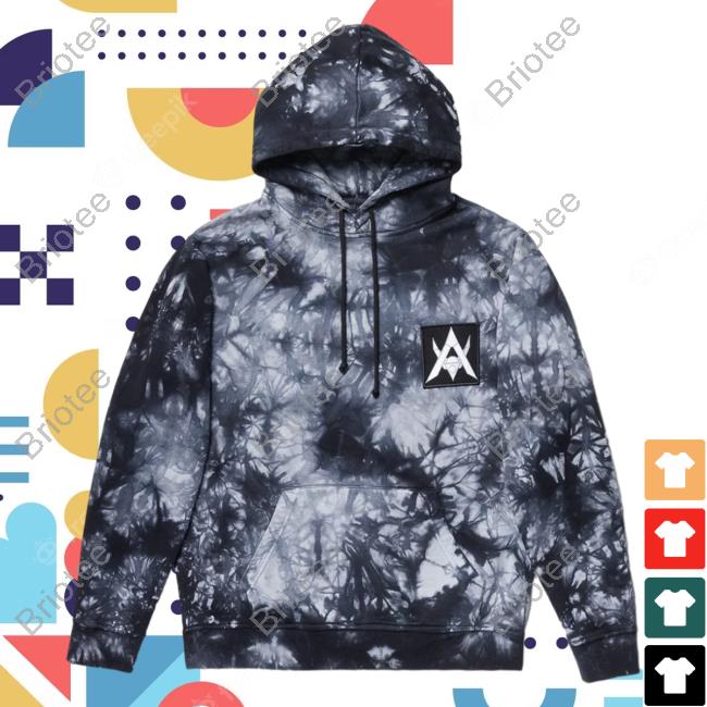Official Official Alan Walker Merch Store The Aviation Movie Tie Dye Pullover Hoodie AlanWalker