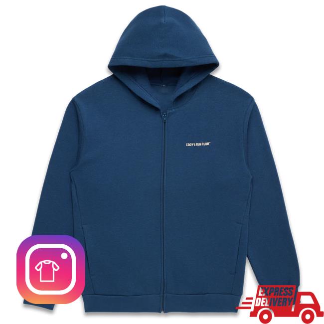 Official Codys Run Club Merch Store Cody's Run Club Supply / Crew neck / Sea-Blue CodysRunClub Apparel Cody'sRunClub Clothing Shop