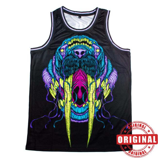 Official Any Means Necessary Clothing Walrus Basketball Jersey Shirt