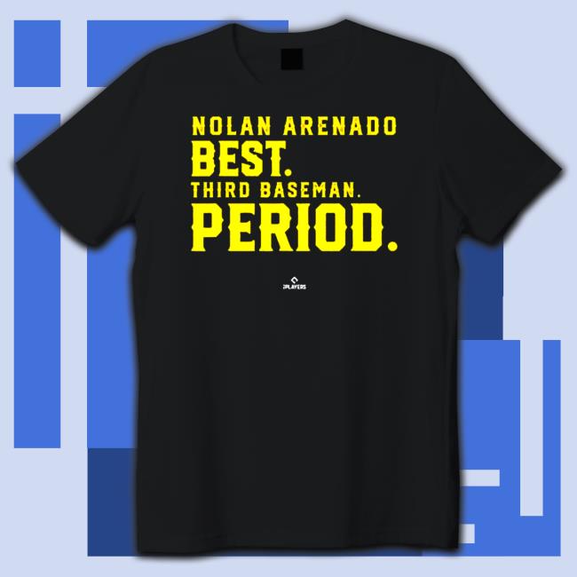 Nolan Arenado Best Third Baseman Period Nolan Arenado Cap