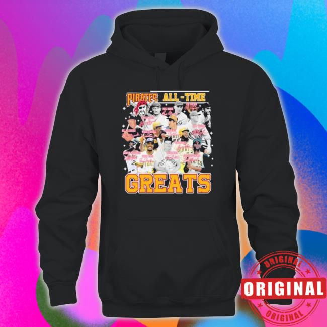 Pirates All-Time Greats Signatures 2023 Tee
