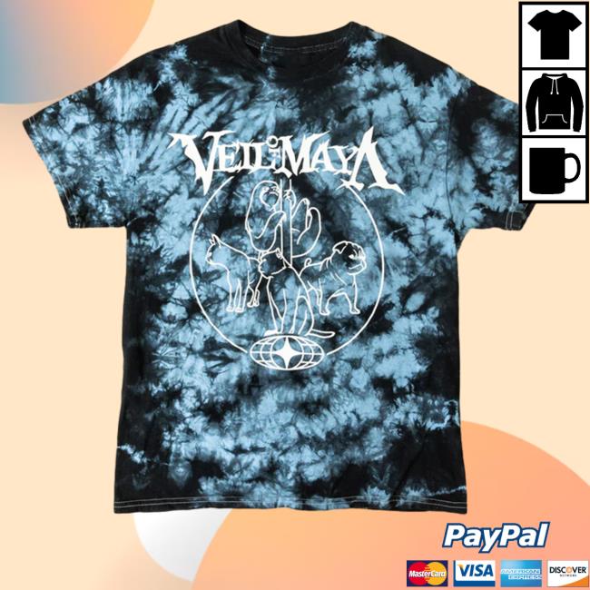 Official Veil Of Maya Animals Blue Dye Shirts