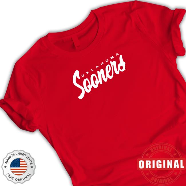 Official Opolis Clothing Sooner Retro Script Oklahoma Hoody