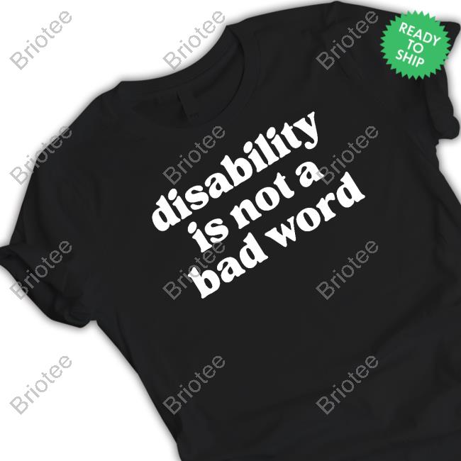 Official No Limbits Disability Is Not A Bad Word Hoodie