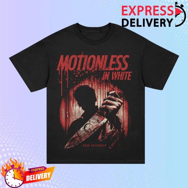 Dark Passenger Tee Motionless in White Store MIW Merch