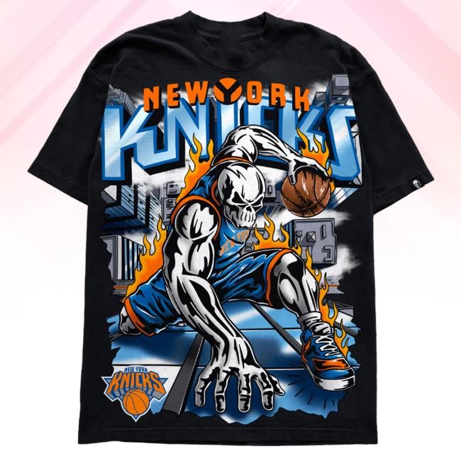 Official Warren Lotas Knicks Sky High T Shirt - Black