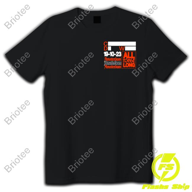 Charlotte De Witte Amsterdam All Night Long 19-10-23 Tee Shirt