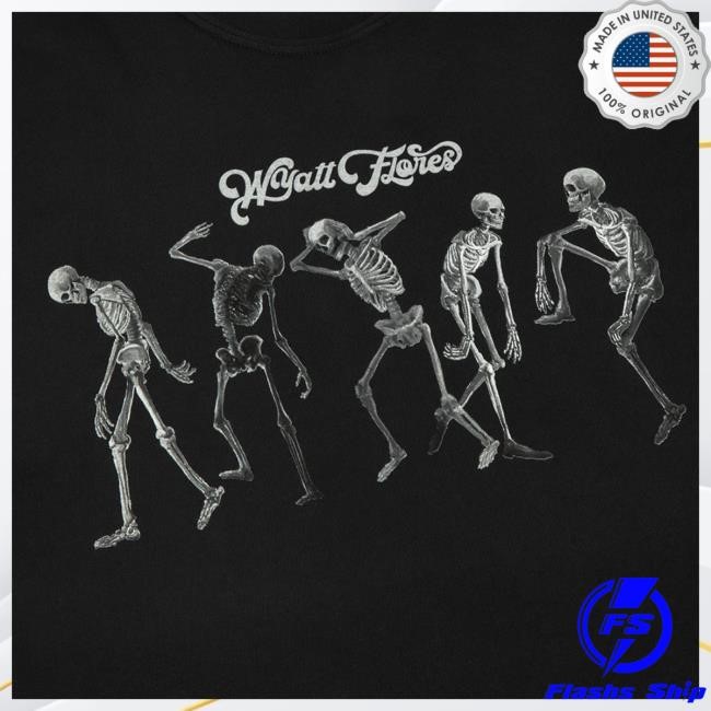 Wyatt Flores Wyatt Skeleton Shirt – Wyatt Flores Merch Shop