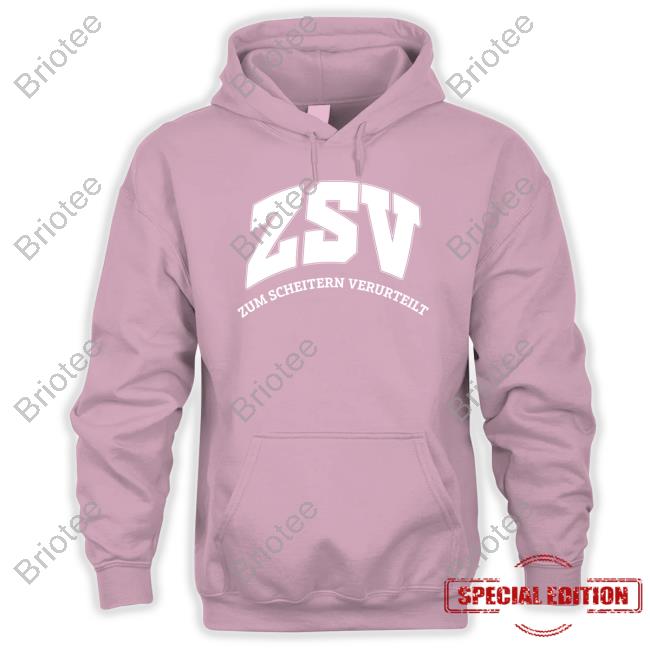 Erstmal Haben Zsv Merch Zsv Zum Scheitern Verurteilt College Navy Hoodie