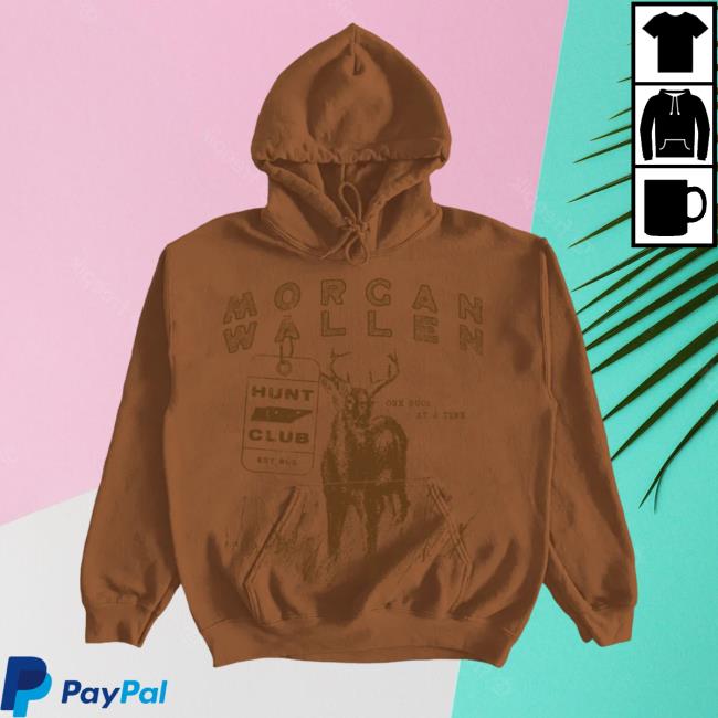 Official Morgan Wallen Merch Hunt Club Pullover Sweatshirt