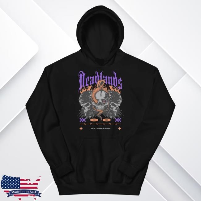 Official Deadlands Merch Store Deadlands Serpent In Disguise Pullover Sweatshirt