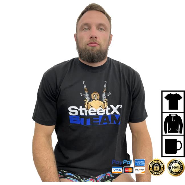 Official B Team Merch Store Shop B Team Street X Craig Jones Hot Shirt- Black