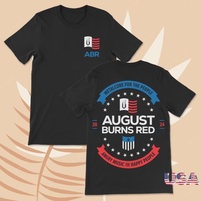 Metalcore for the People Short Sleeve Tee August Burns Red Official Merch