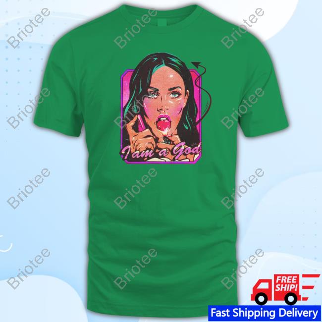 Official Nordacious Megan Fox I Am A God Tee