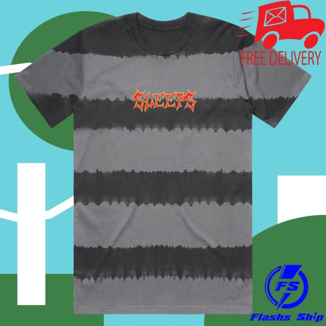 Official While She Sleeps Merch Void Tie Dye Tee Merch Bar Tie-Dye