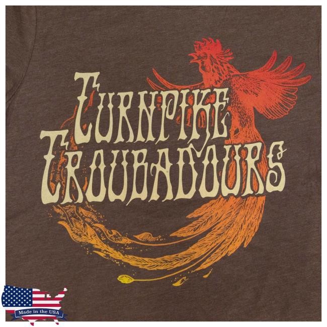 Official Turnpike Troubadours Merch Shop Rooster New Shirt